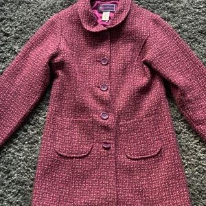 Pink and purple vintage coat